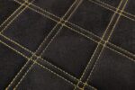 SUPREME SUEDE SQUARE - ANTHRACITE / YELLOW THREAD