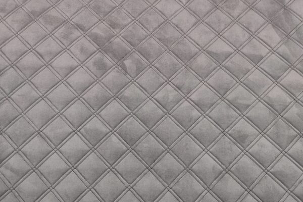 SUPREME SUEDE SQUARE - GREY / BLACK THREAD