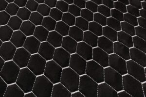 PREMIUM SUEDE DIAMOND DESIGN CZARNA / NIĆ SILVER