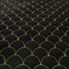 SUEDE PREMIUM BENZ SHELL DESIGN BLACK / GREEN THREAD