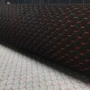 SUEDE PREMIUM DIAMOND DESIGN BLACK / ORANGE THREAD