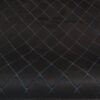 HEADLINER SUEDE KARO - BLACK / BLUE THREAD
