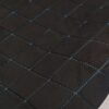 HEADLINER SUEDE KARO - BLACK / BLUE THREAD