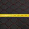HEXAGON DESIGN / RED THREAD