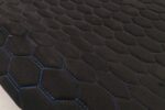 PREMIUM SUEDE RS3 DESIGN BLACK / BLUE THREAD