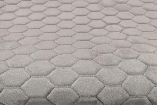 PREMIUM SUEDE - RS-3 DESIGN LIGHT GREY / THREAD COLOUR