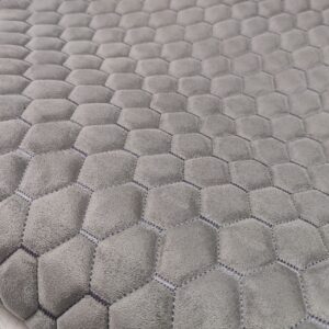 PREMIUM SUEDE - DIAMOND DESIGN GREY / COLOUR THREAD