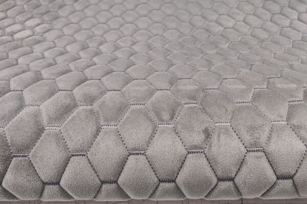 PREMIUM SUEDE DIAMOND DESIGN GREY