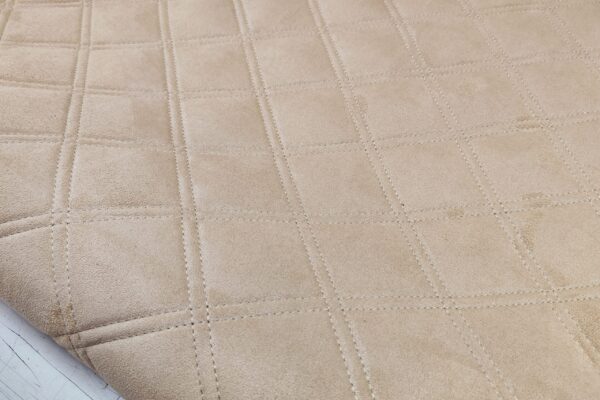 SUPREME SUEDE SQUARE - BEIGE / BEIGE THREAD