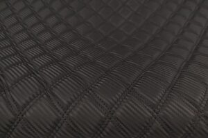 3D CARBON BLACK - KARO DESIGN/BLACK THREAD