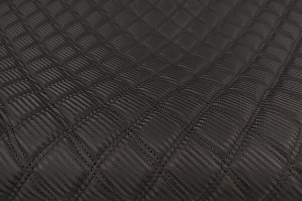 3D CARBON BLACK - KARO DESIGN/BLACK THREAD