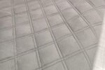 SUPREME SUEDE SQUARE - LIGHT GREY / THREAD GREY