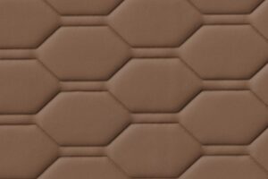 HEXAGON DESIGN / BROWN