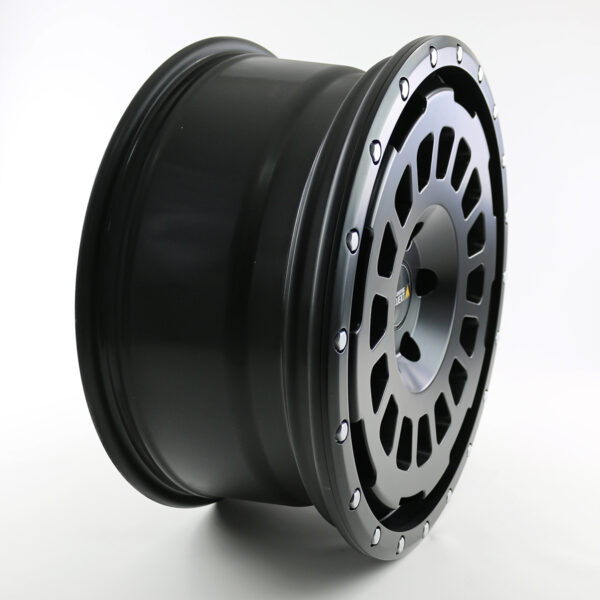 TWIN-MONOTUBE-PROJECT-AT18, 8.5x18 SEIDENMATT SCHWARZ - COMPLETE