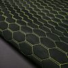 PREMIUM SUEDE RS3 DESIGN CZARNA / NIĆ LIME GREEN