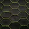 PREMIUM SUEDE RS3 DESIGN CZARNA / NIĆ LIME GREEN