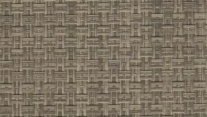 Dark grey woven rattan pattern doormat, indoor and outdoor durable home decor accessories.