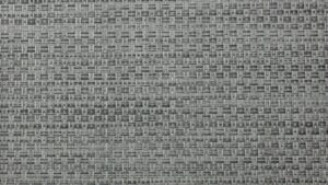 Wytrzymała tkanina tekstylna w szaro-czarnym wzorze idealna na meble i dekoracje wnętrz od Modeco Sklep.