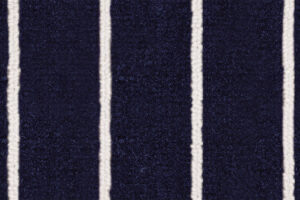 Marine Tuft Teak Navy Cream