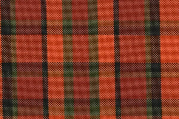 WESTFALIA checkered Orange/Green/Black