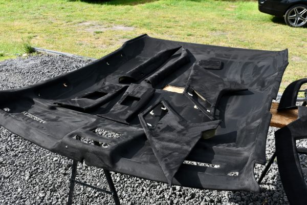 HEADLINER SUPREME SUEDE - NEGRO