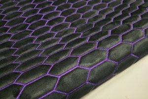 PREMIUM SUEDE CARRERA DESIGN CZARNA / NIĆ FIOLETOWA
