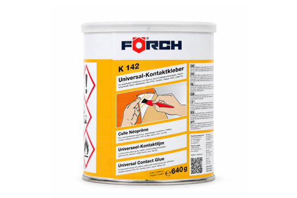 Klej FÖRCH K142 na białym tle Klej FORCH K142 (640g)